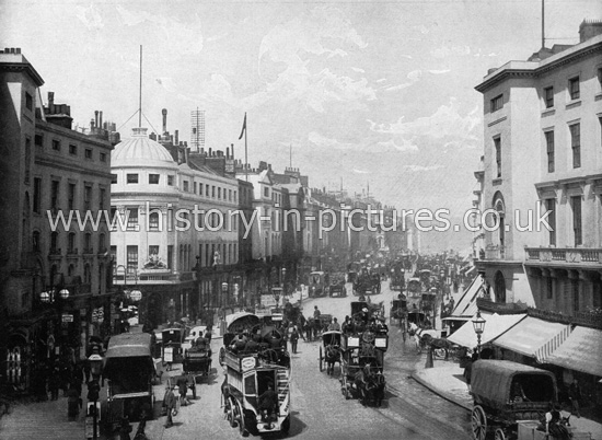 Regent Street, London. c.1890's